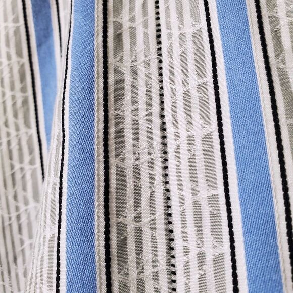 Robert Graham Embroidered Shirt Size 3XL Aztec Trim Striped Button Down Mens - Picture 5 of 14